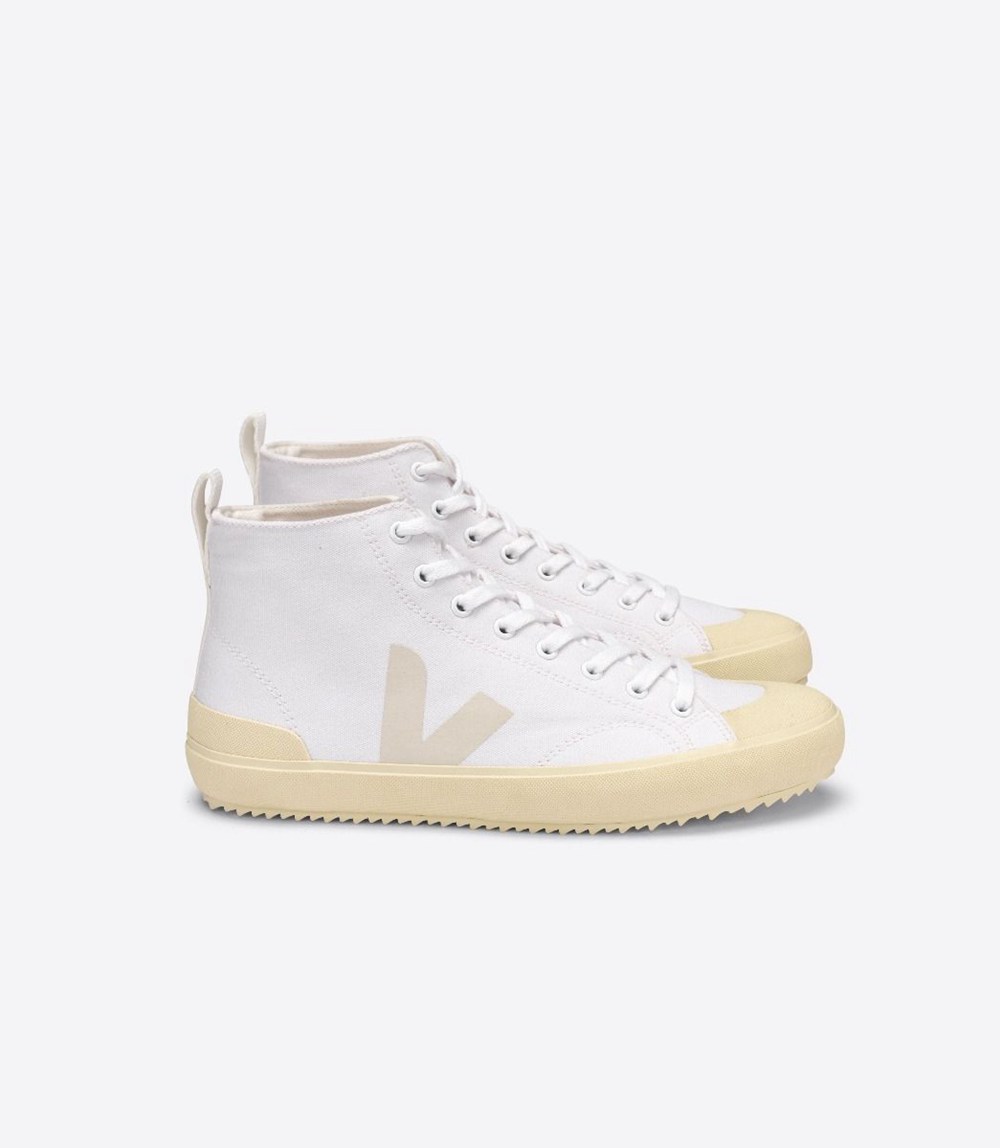 Veja Trainers Mens White - Nova Ht Canvas - ZGCY-25709